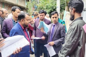 পানির অবৈধ সংযোগ বিচ্ছিন্ন ও বকেয়া বিল আদায়ে সিসিকের অভিযান