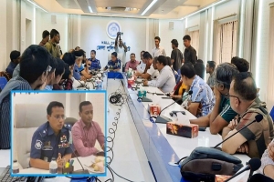 সিলেটের সাংবাদিকদের সঙ্গে নবাগত পুলিশ সুপারের মতবিনিময়