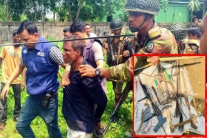 মৌলভীবাজারে মাদরাসায় হামলা, অস্ত্রসহ আটক ৩