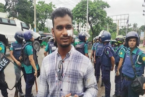 সাংবাদিক মিটু দাশ গুলিবিদ্ধ
