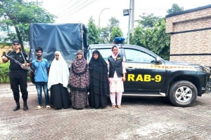 ওসমানীনগরে মাদকবিরোধী অভিযানে তিন নারীসহ আটক ৪