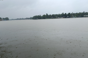 সুনামগঞ্জে নদীর পানি এখনও বিপৎসীমার নিচে