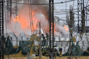 ইউক্রেনের বিদ্যুৎ কেন্দ্রে বৃহত্তম রুশ ক্ষেপণাস্ত্র হামলা