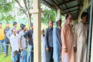 সিলেট জেলার তিন উপজেলায় ভোটগ্রহন শুরু