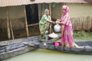 বানের জলে ভেসে গেছে ঈদের আনন্দ