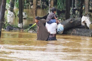 ভয়াবহ অবনতির দিকে সুনামগঞ্জে বন্যা পরিস্থিতি