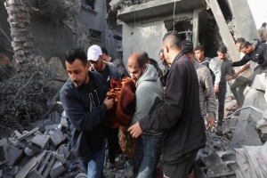 গাজায় বোমাবর্ষণ চলছেই, নিহত আরও ৬০