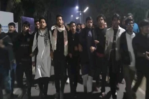 শিক্ষার্থী হত্যার প্রতিবাদে শাবিতে বিক্ষোভ