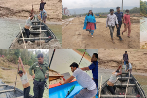 লালাখালে অবৈধ ইঞ্জিন নৌকা ধ্বংস, রাংপানিতে জরিমানা ও কারাদণ্ড