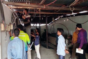 বালুচরে পাইপ ফ্যাক্টরিতে অবৈধ বিদ্যুৎ সংযোগ, ২০ লাখ টাকা জরিমানা