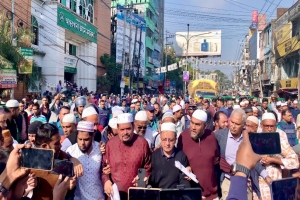প্রহসনের নির্বাচন বর্জন করুন, কেউ ভোটকেন্দ্রে যাবেন না  : খন্দকার মুক্তাদির