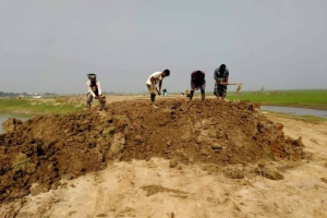 অর্থ সংকটে থেমে আছে ফসলরক্ষা বাঁধের কাজ