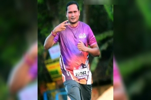 ৫০ কিলোমিটার মেরিন ড্রাইভ আট্রা ম্যারাথনে সিলেটের অপু চন্দ্র দেব