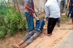 মাধবপুরে বালু বোঝাই ট্রাক্টর থেকে পড়ে যুবকের মৃত্যু