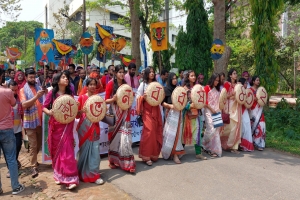 শাবিতে ৫ বছর পর বর্ণাঢ্য আয়োজনে বর্ষবরণ