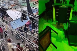 মাধবপুরে দফায় দফায় সংঘর্ষ, বাড়িঘর-দোকানপাট ভাঙচুর