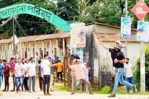 শিক্ষার্থীদের বৈষম্য বিরোধী আন্দোলনে উত্তাল কোম্পানীগঞ্জ