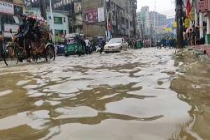 বিপদসীমার উপরে সুরমার পানি