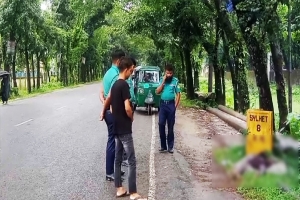 সিলেট-তামাবিল সড়কের পাশ থেকে অজ্ঞাত ব্যক্তির লাশ উদ্ধার