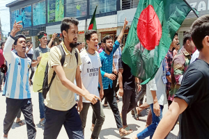  সুনামগঞ্জে কোটা সংস্কার সমর্থনে বিক্ষোভ : গ্রেফতার ১