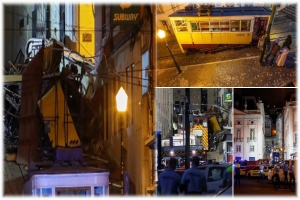 লিসবনে ভয়াবহ ক্যাবল রেল দুর্ঘটনায় নিহত ১৫