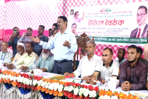 দোয়ারাবাজারে ৩১ দফা বাস্তবায়নের দাবিতে বিএনপির লিফলেট  বিতরণ