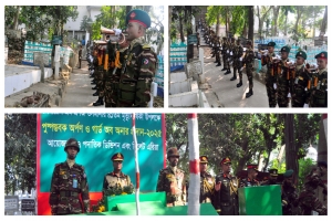 সিলেটে বঙ্গবীর ওসমানীর মৃত্যুবার্ষিকী পালন