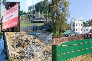 ব্যবস্থাপকের যোগসাজসে বিক্রি হচ্ছে তারাপুর চা বাগানের জমি
