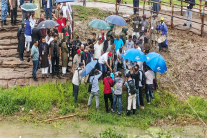 বাসিয়া খাল খনন কর্মসূচির উদ্বোধন করলেন প্রধানমন্ত্রী