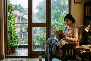বৃষ্টির দিনে কেন বই পড়া উচিত?