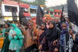 বিএনপির মিছিলে নতুন স্লোগান 'ভুয়া-ভুয়া' (ভিডিও)