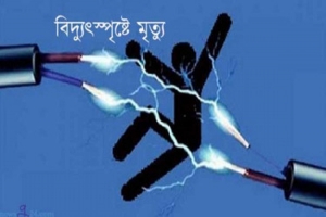 বাহুবলে  বিদ্যুৎস্পৃষ্ট হয়ে কাঠ মিস্ত্রির মৃত্যু