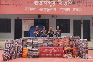 সিলেট ১ কোটি ৮০ লক্ষ টাকার চোরাই মালামাল আটক