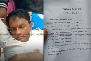মাধবপুরে প্রধান শিক্ষককে পদত্যাগের চাপ, মানসিক চাপের কারণে স্ট্রোক