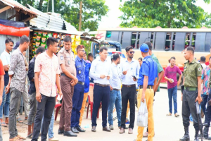 সিলেট–সুনামগঞ্জ মহাসড়কে বাসের কাগজপত্রে ত্রুটি, ১৭ মামলা