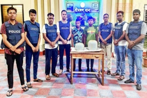 শ্রীমঙ্গলে পুলিশের অভিযানে গাঁজাসহ গ্রেপ্তার ২