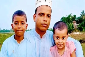 দিরাইয়ে দুই সন্তানকে হত্যার অভিযোগে বাবা আটক