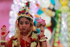 এবার দক্ষিণ সুরমায় হচ্ছে ‘কুমারী পূজা’