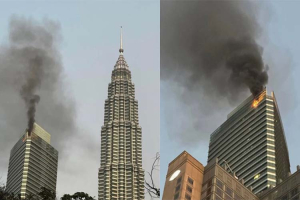 কুয়ালালামপুরের পেট্রোনাস টাওয়ার ৩-এ অগ্নিকাণ্ড