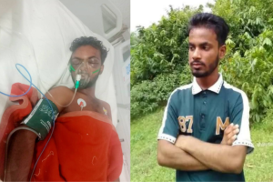 গোলাপগঞ্জে গাছ থেকে পড়ে যুবকের মৃত্যু