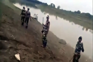 বাংলাদেশে ঢুকে ফসলের ক্ষতি বিএসএফের, ধাওয়া দিলেন কৃষকরা
