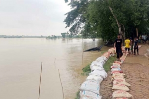 সিলেটে আবারো বাড়ছে নদ-নদীর পানি