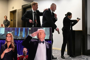 ট্রাম্পের নৈশভোজে গুলি, সন্দেহভাজন বন্দুকধারী গ্রেপ্তার