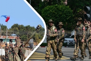 মিয়ানমারে কাবু জান্তা সরকার, ক্ষমতা ধরে রাখা নিয়ে সংশয়