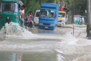 বিপদসীমার উপরে সুরমা ও কুশিয়ারার পানি