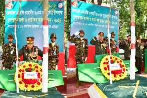 বিভিন্ন কর্মসূচির মধ্য দিয়ে জেনারেল ওসমানীর মৃত্যুবার্ষিকী পালিত