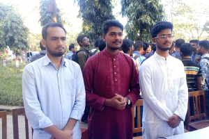 শিবিরের ভিপি প্রার্থী শিশির, জিএস মুজাহিদুল ও এজিএস শাকিল