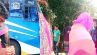 সুনামগঞ্জে বেপরোয়া বাসের ধাক্কায় প্রাণ গেল পথচারীর
